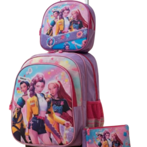 Mochilas Kpop Demon Hunter con Ruedas